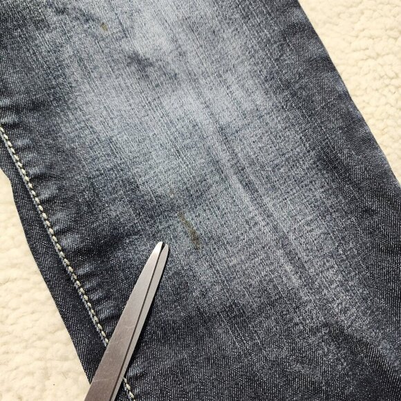 Buffalo David Bitton 29 Felow Bootcut Mid Rise Stretch Dark Wash Denim Jeans - Picture 5 of 11